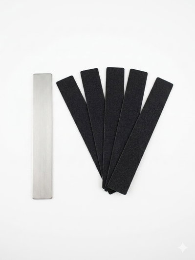 PACK X5 REPUESTOS 100/180 + LIMA METALICA - VARIOS MODELOS