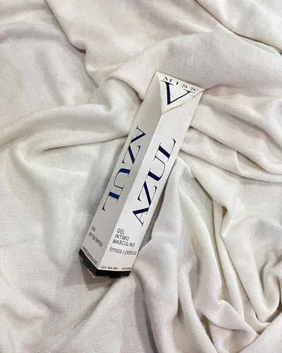 Gel lubricante azul masculino