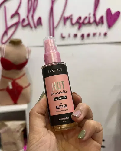 Body Splash Hot Inevitable So Excited con glitter