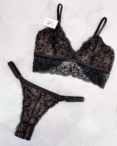 Conjunto bralette Perla