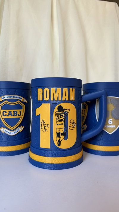 Jarra azul de Boca