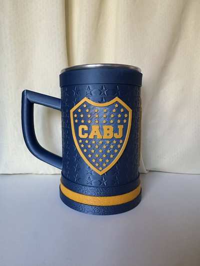 Jarra metalizada de Boca