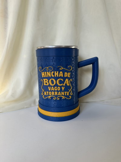 Jarra de Boca azul (Frase)