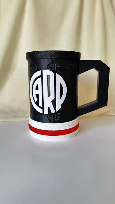 Jarra negra de River 