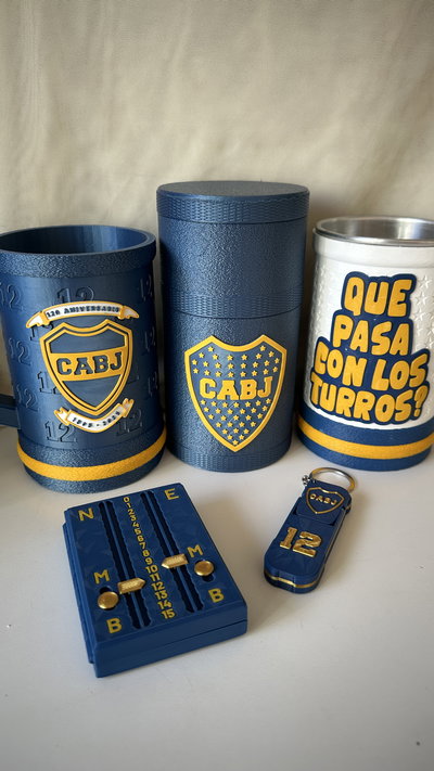 Combo Boca Juniors (incluye una jarra sola)