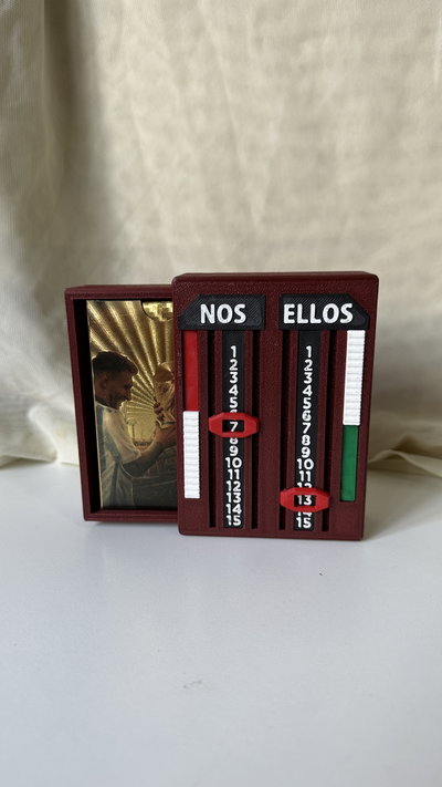 Trucometro pro de River + cartas doradas de Messi y Maradona