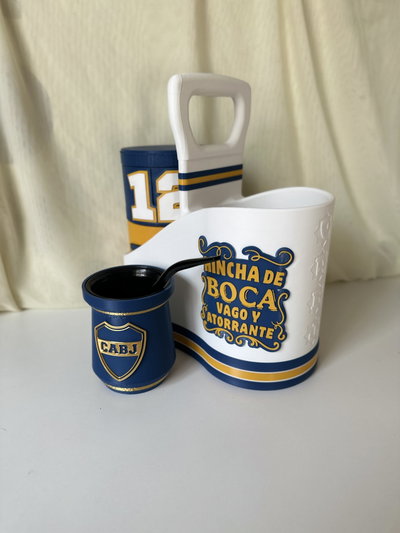 Combo completo Set matero Boca Juniors