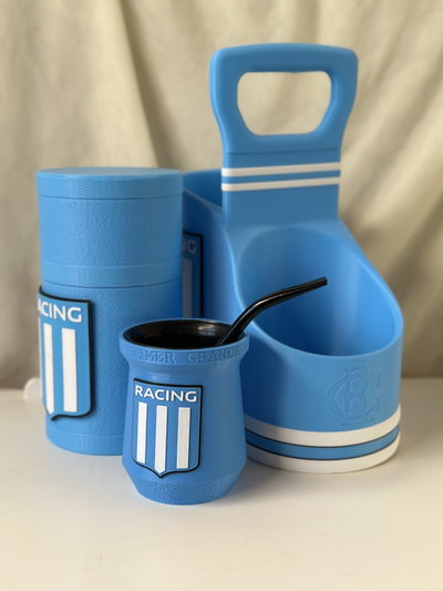 Combo completo Set matero Racing