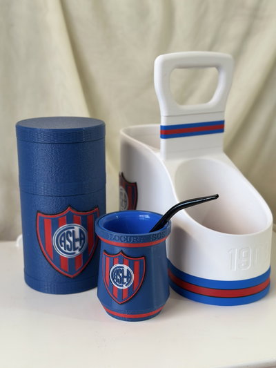 Combo completo Set matero San Lorenzo 