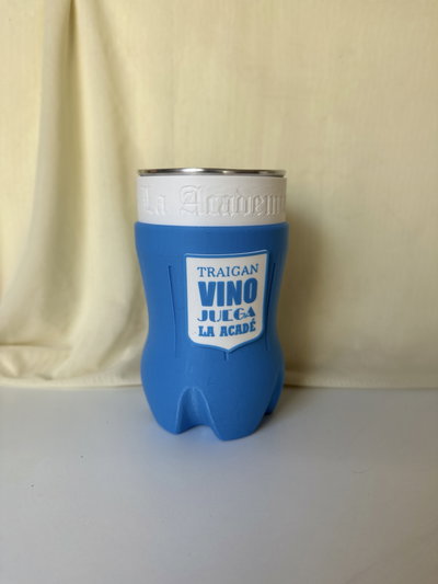 Jarra botella cortada de Racing