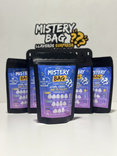 Mistery Bag x25 unidades + exhibidor de regalo