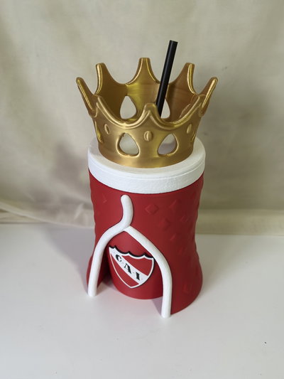 Vaso milkshake Independiente 