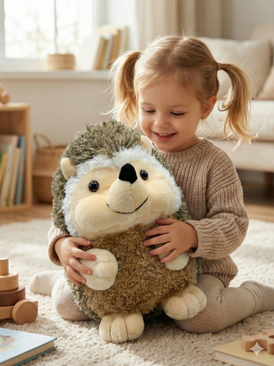 Erizo de peluche premium 