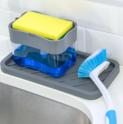 Dispenser De Detergente Con Esponja
