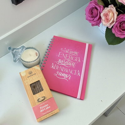 Set Manifestación Pink con Vela en envase