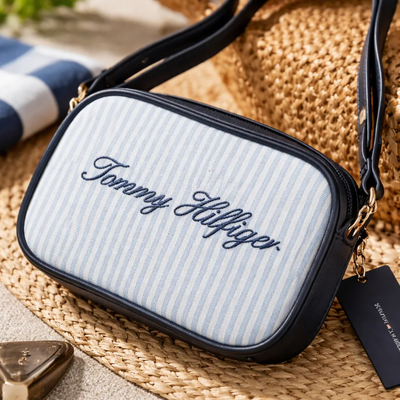 Bandolera Stripes Tommy Hilfigher Original