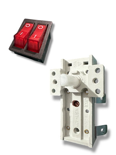 Pack Termostato Estufa De Aceite Eléctrico Y Llave Doble