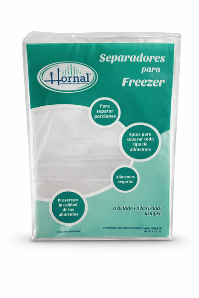 Separadores Para Freezer X100 Unidades 20 X 25cm