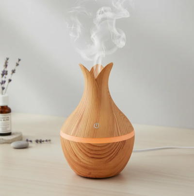 Humidificador Aromaterapia Vaporizador Usb Luz Led Saludable