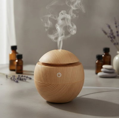 Humidificador Aromaterapia Vaporizador Luz Led Saludable Usb