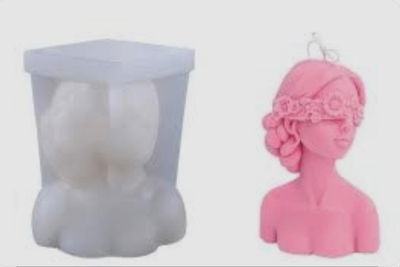 mujer con ojos tapados