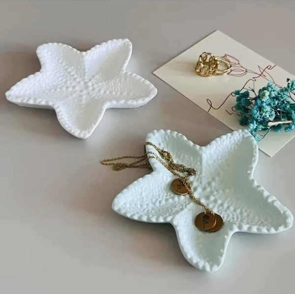 estrella de mar plana