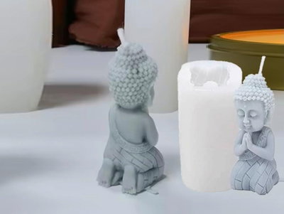 buda orando 3D