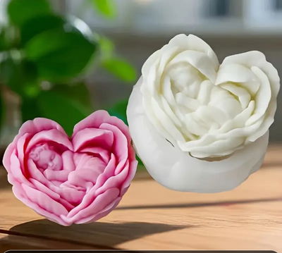 rosa corazon con bebe