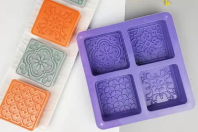 molde jabon labrado x 4