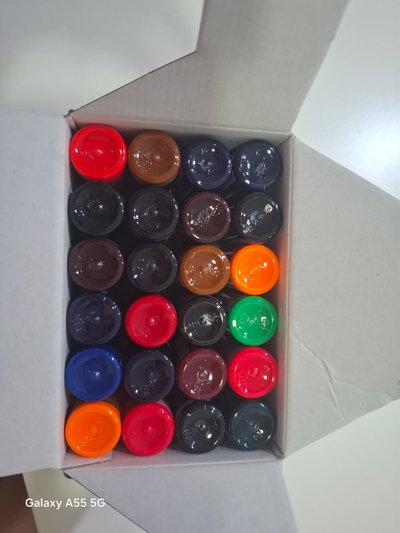 Colorantes liquido para velas y jabones x24 