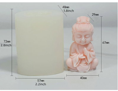 buda  meditando 3d 