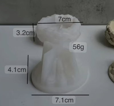 florero flor de loto 