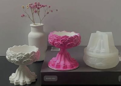 florero flor de loto 