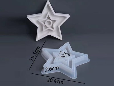 Porta vela estrella XL
