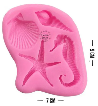 Figuras de mar x4
