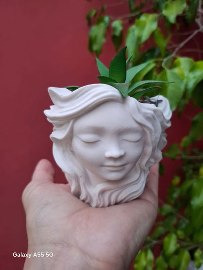 maceta nena pelo largo