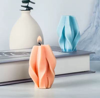 pilar retorcido acanalado