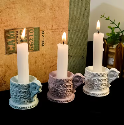 porta vela jarra labrada 