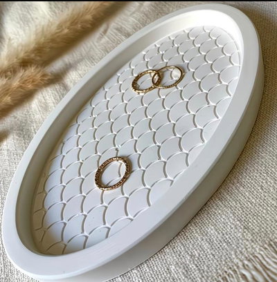 Bandeja oval tramada