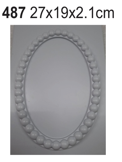 Termoformado oval con burbujas xl