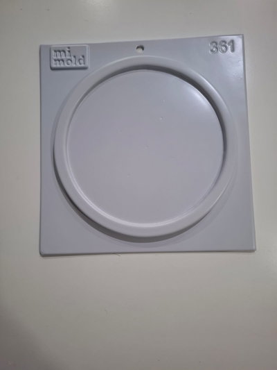 bandeja / plato circulo 23 cm