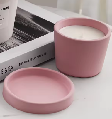 cuenco o maceta con tapa chico