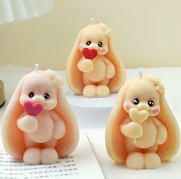 Conejo con chupetín