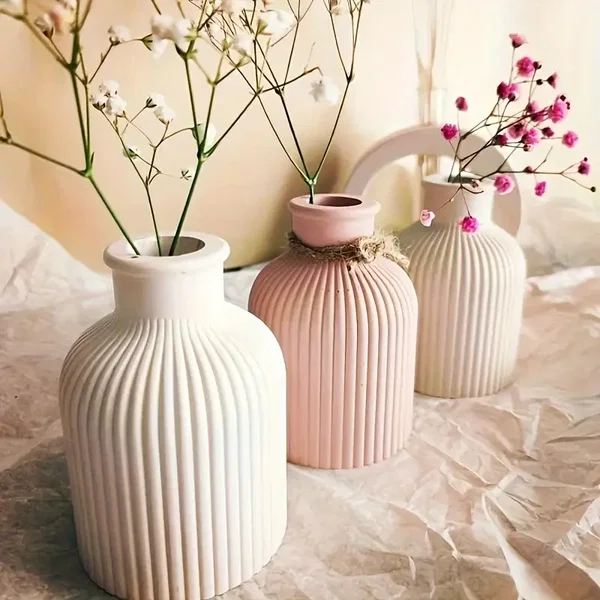 Florero rayado