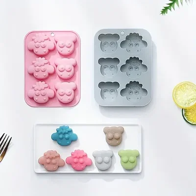 Molde de caritas de ovejas 