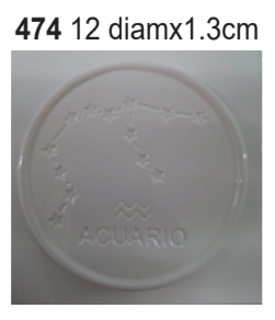 Termoformado zodiaco acuario 