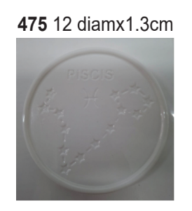 Termoformado zodiaco piscis 