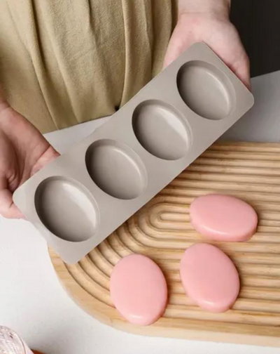 Molde para jabón oval 