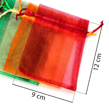 Bolsitas de organza mediana x25