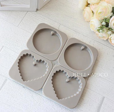 Tag Aromático Corazón y círculo 